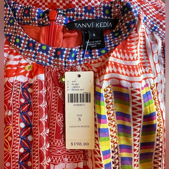 NWT Anthropologie Tanvi Kedia Dress - Picture 9 of 12